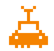 [9664c4] orange car