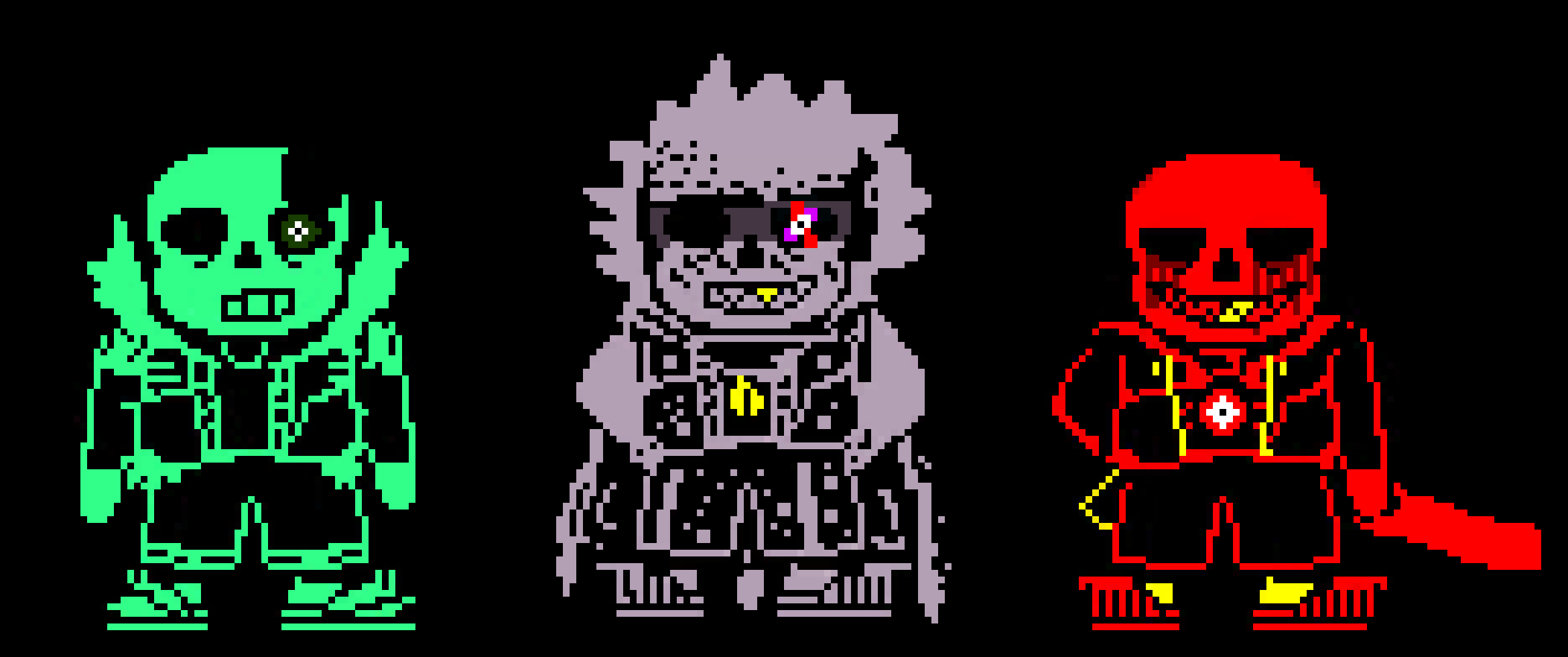 [7dc66f] AU!Murder Time Trio Remastered