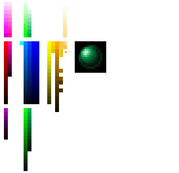 [6ff40a] Malachite w/Pallete