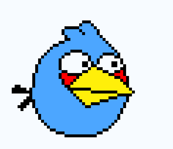 [9664c4] Blue Angry Birds