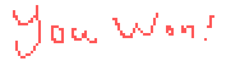 [1f6a69] you won