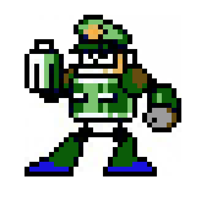 [3ac461] Green Guy