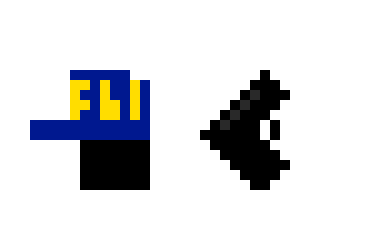 [94645d] The same cube with an gun an fbi cap
