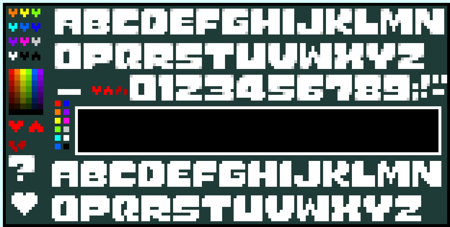 [9664c4] Determination font