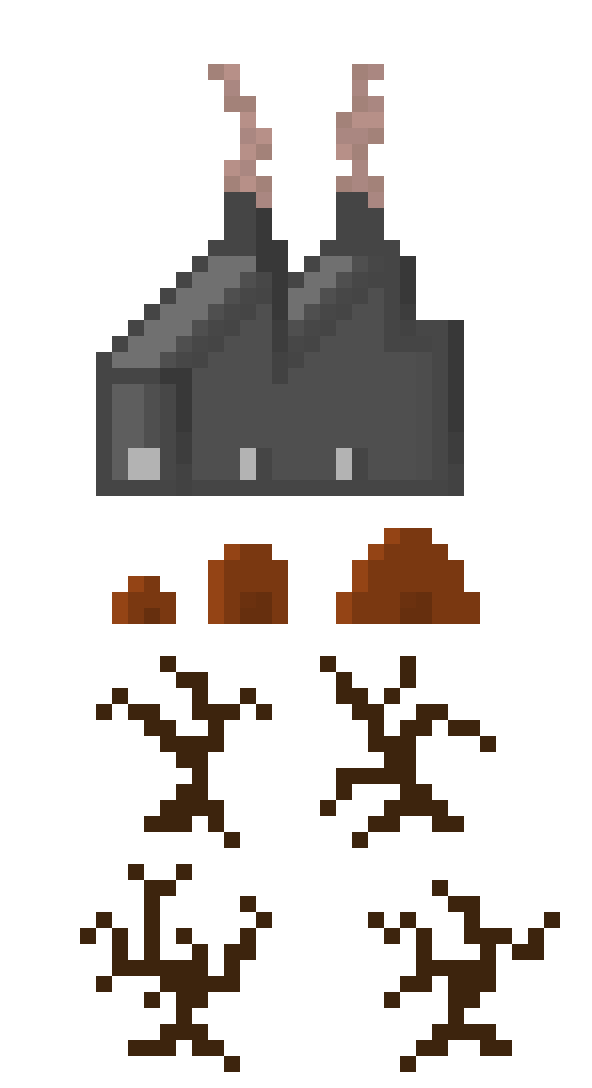 [4bed0d] Fire world minimap trees, factory, and houses