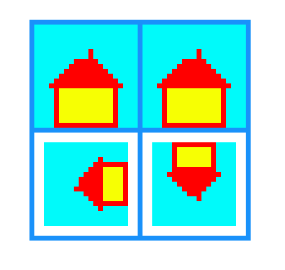 [80c72b] House Quilt - Math