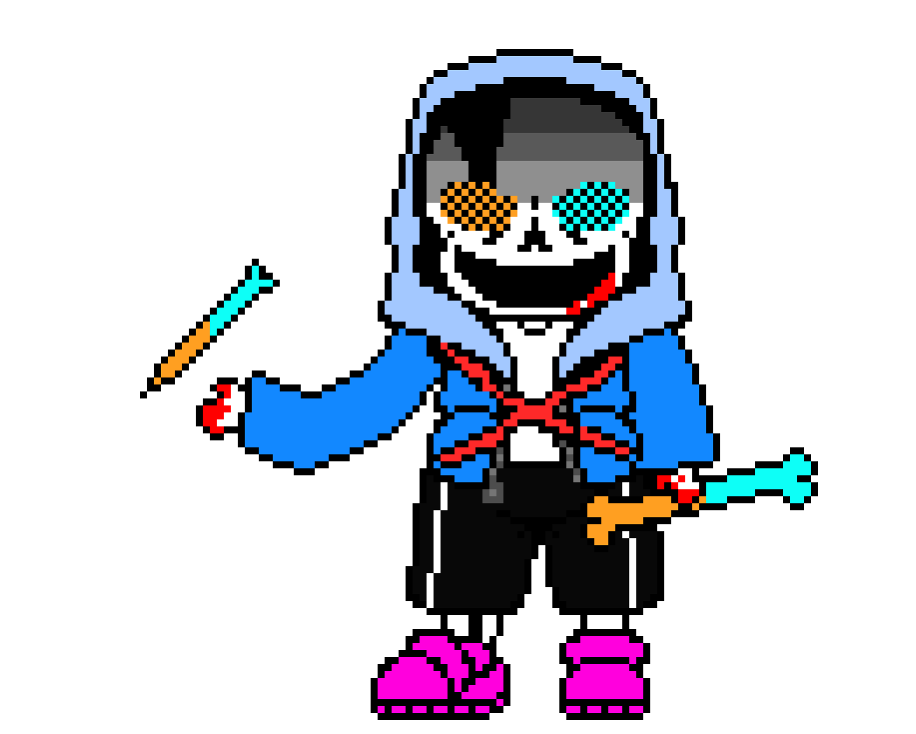 [1ae37b] Undertale last breath sans phase 4