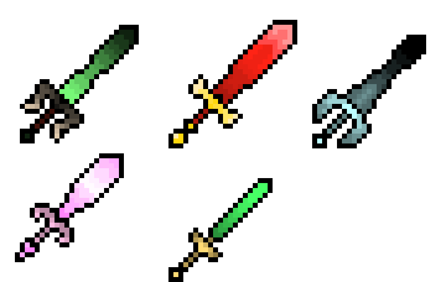 [ac0645] Cool Swords