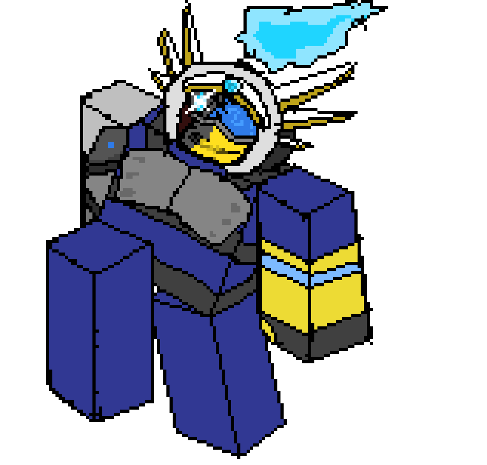 [6942af] Ok enough focussing on the head i gotta work on the legs