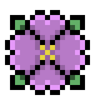 [12c229] purpleflowerpixel
