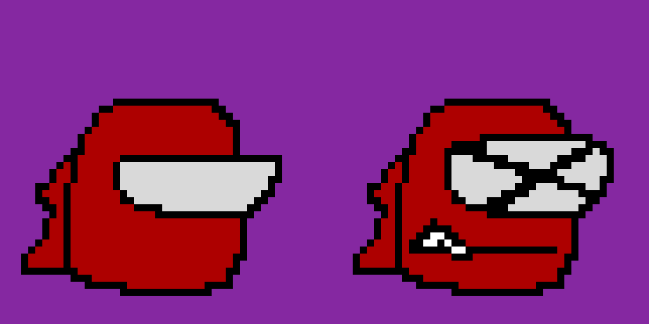 [4a6b82] Vs. Impostor V4 but pixels (RED)