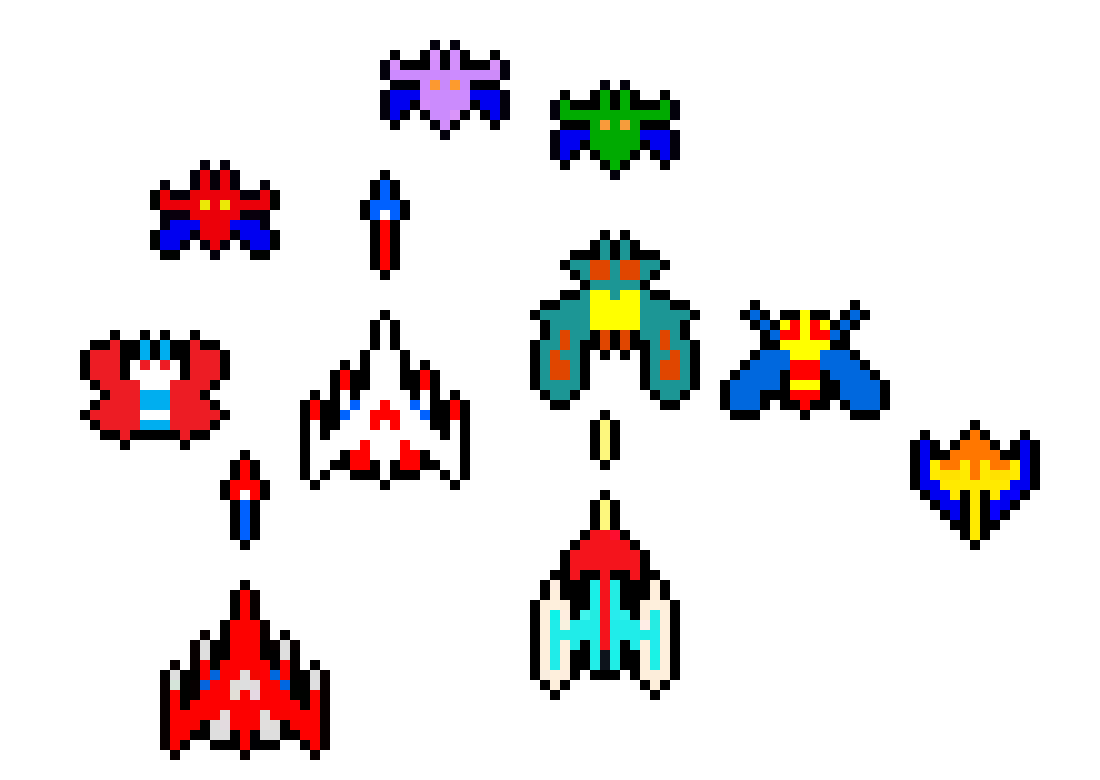 [8ba3bc] Galaga&Galaxian