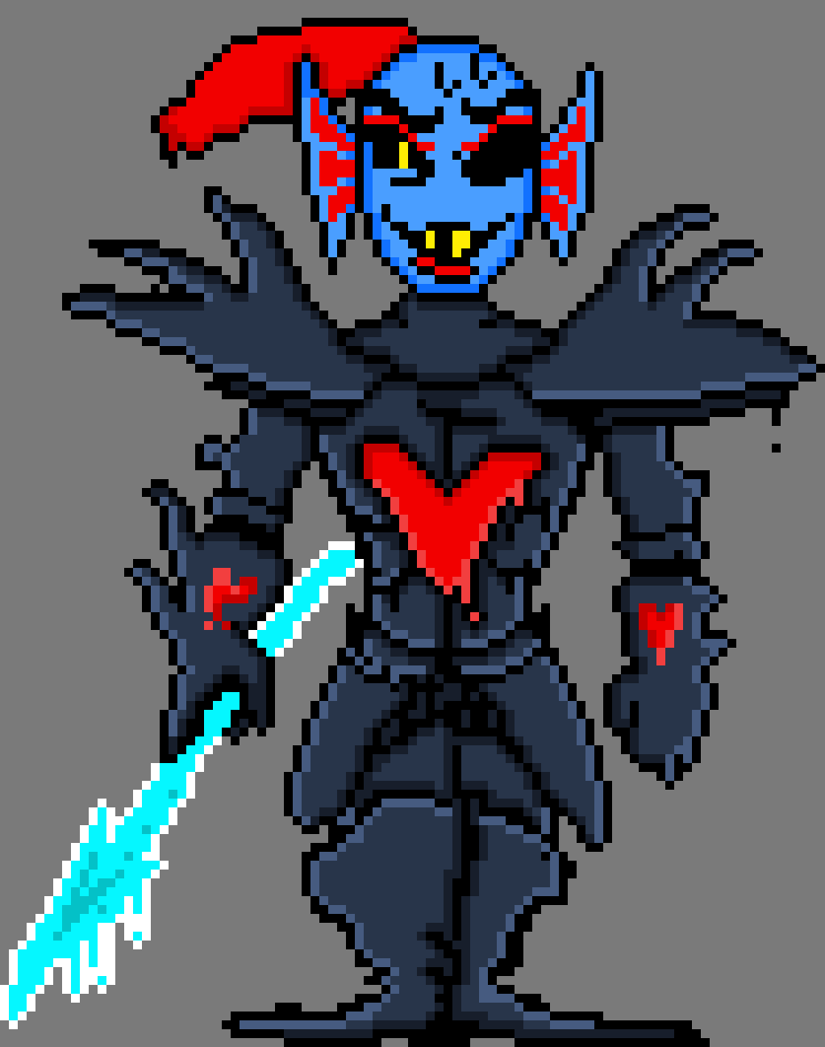 [9664c4] Undertale Undyne The Undying Melt 1 (colored and reedited)