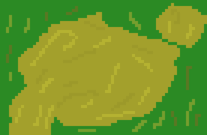 [c9c00b] Pixel fight background