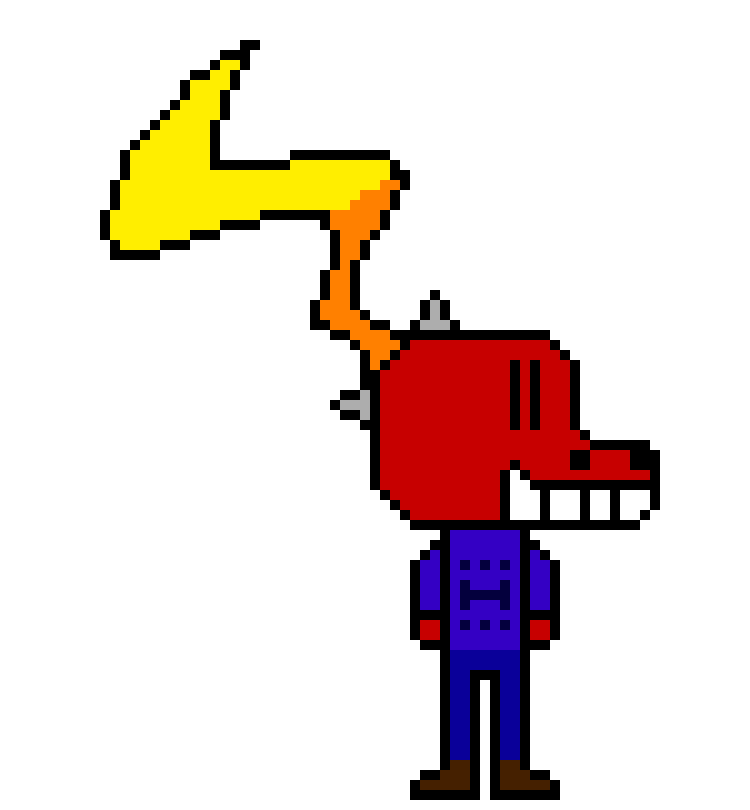 [f9117e] josh (white outline)