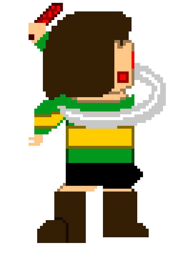 [9664c4] chara knife swing