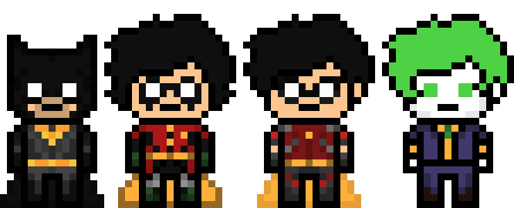 [fec244] danganronpa pixel sprite base