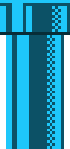 [afe23f] Mario Pipe blue