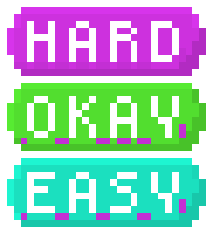 [f106f9] Easy difficulty button