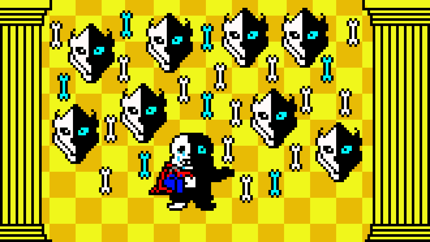 [95be89] Sans (judgement hall ) <EDIT>