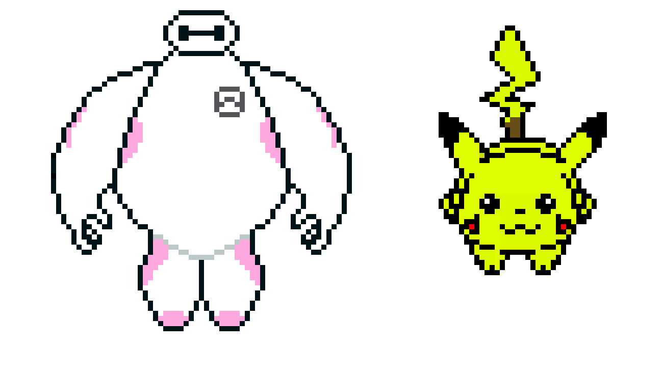 [9664c4] pikachu and bamax