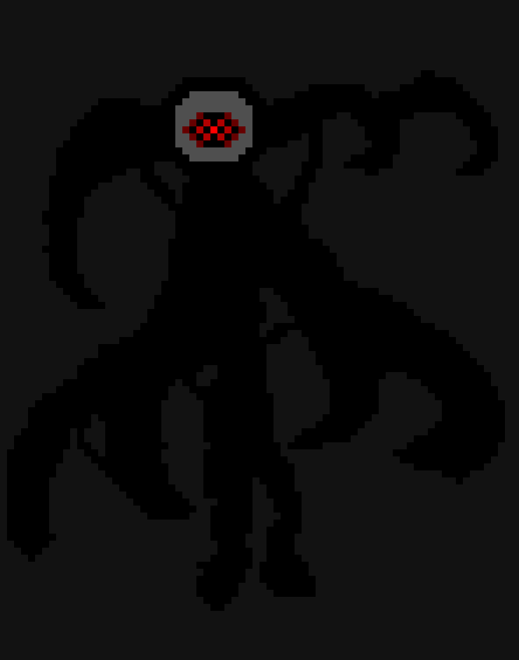 [25d002] *The Creature would shoot spikes across the room, Filling it with more of the Black Corruptive Liquid*