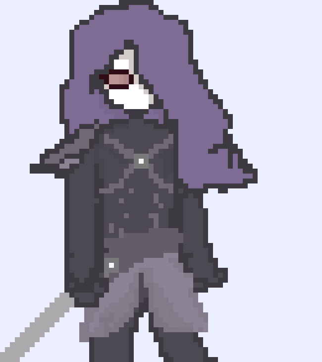 [4f186e] *she looks at the pink haired person, and the hat.. two beings?* "i'm misuti, esteemed member of the star hunters guild, rank 4."