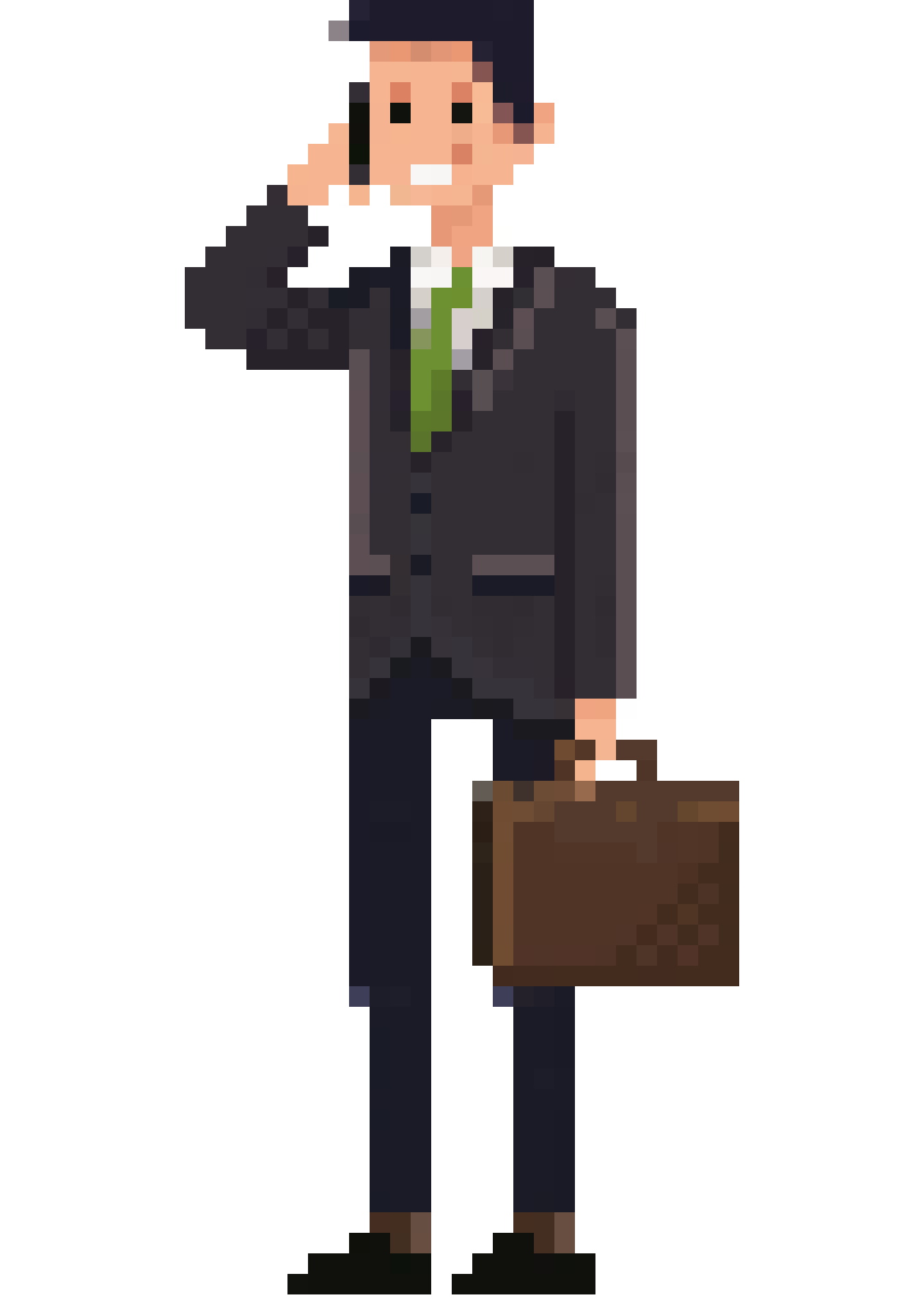 busy man