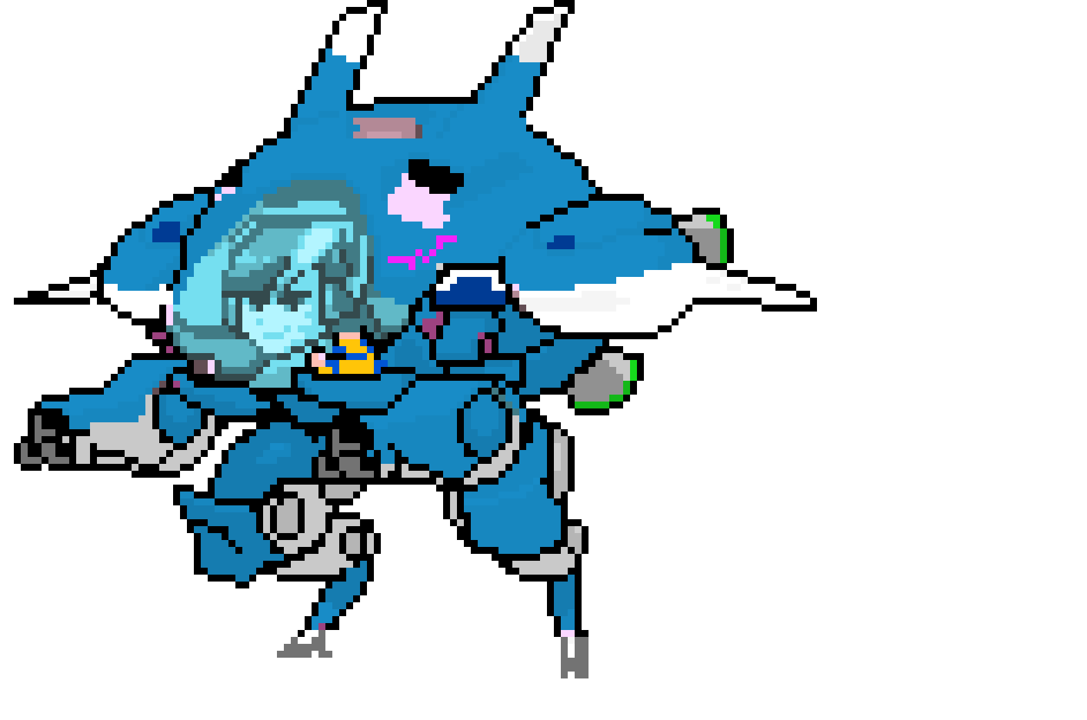 [9664c4] D.va's Blueberry Skin Pixel Art Spray 