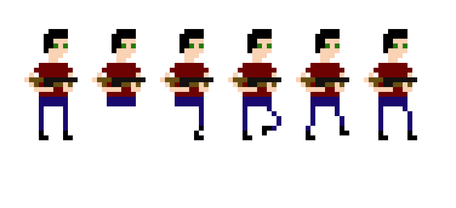 [9664c4] guy with shotgun walking