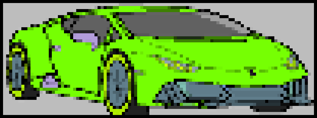 [286d9d] Green Lambo