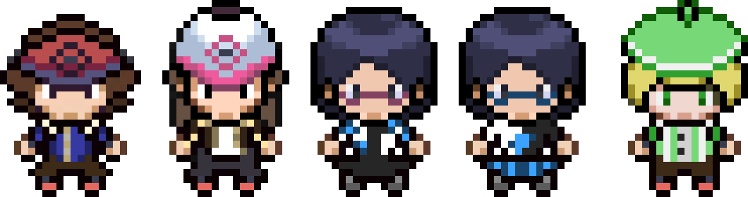 [c29e51] Legends Unova main characters and rivals