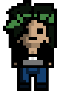 [9664c4] Danganronpa Pixel Sprite Base- Karei