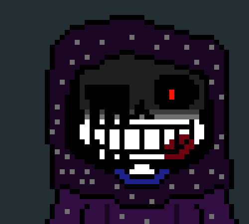 [d959ff] *grabs his arm before getting stabbed and throws him* 