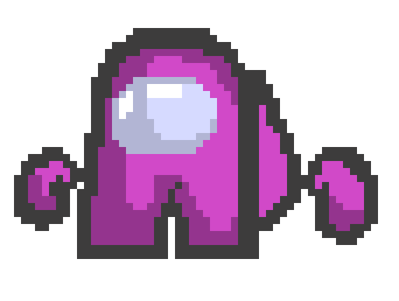  ( for inky ) purple crewmate -Tom