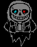 [548d07] Dusttale Dark Science Ghost Sans Sprite