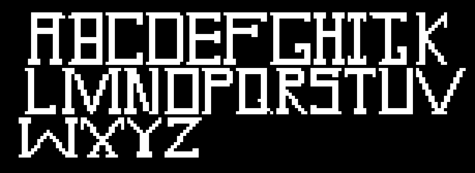 [9664c4] Fancy A-Z Alphabet