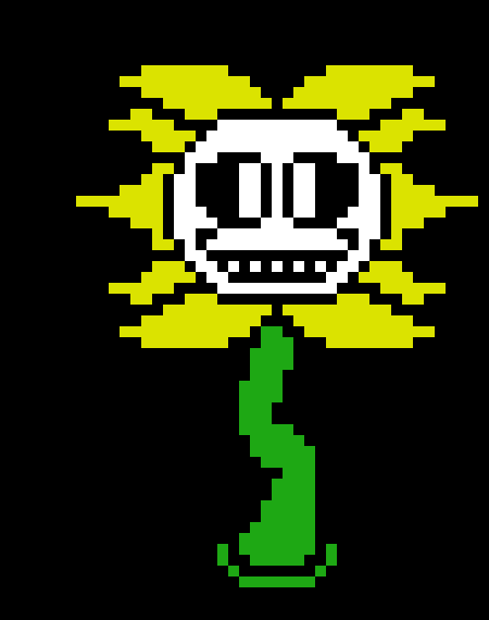 [e8cb42] it isnt meant to be a skele flowey, i just dont know how to do the face
