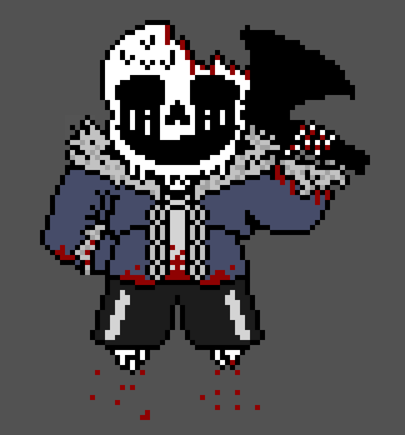 [e8cb42] MonoChrome! Terror Sans