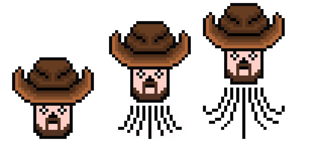 [9664c4] cowboy head