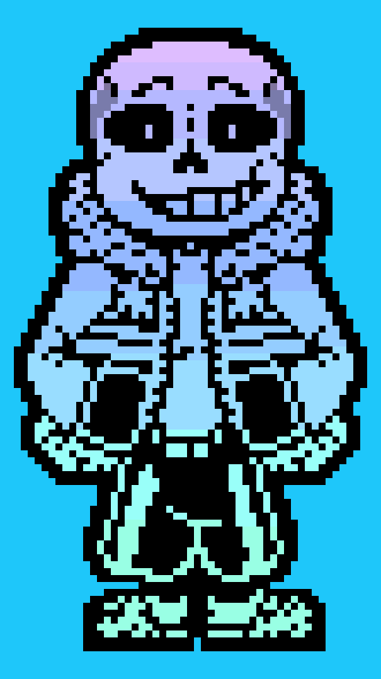 [6d13aa] Outertale Sans Sprite By PDG