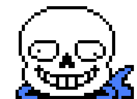 [b9de0d] IM NOT CUTE BUT THANK YOU FOR PAT - (underswap) Sans The  skeleton