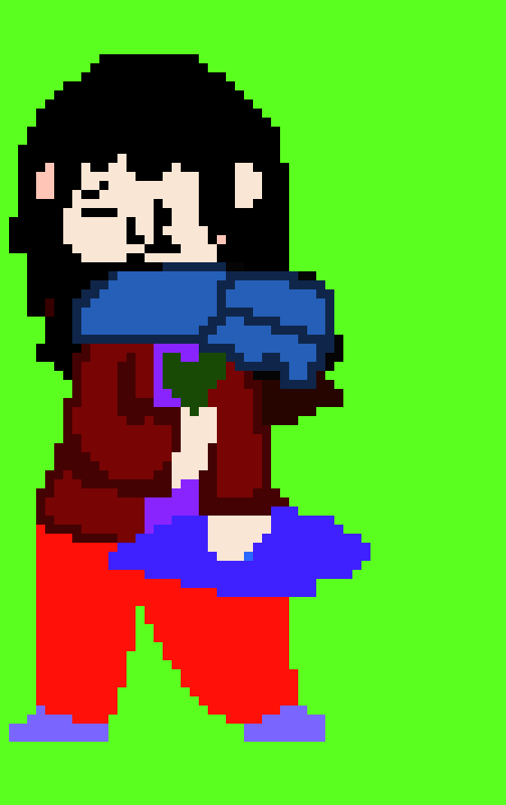 [904ba9] Teleports to tree sits down.