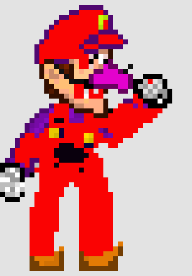 [92bcaf] Smash Bros Waluigi