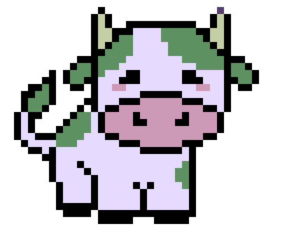 [c519c3] green cow