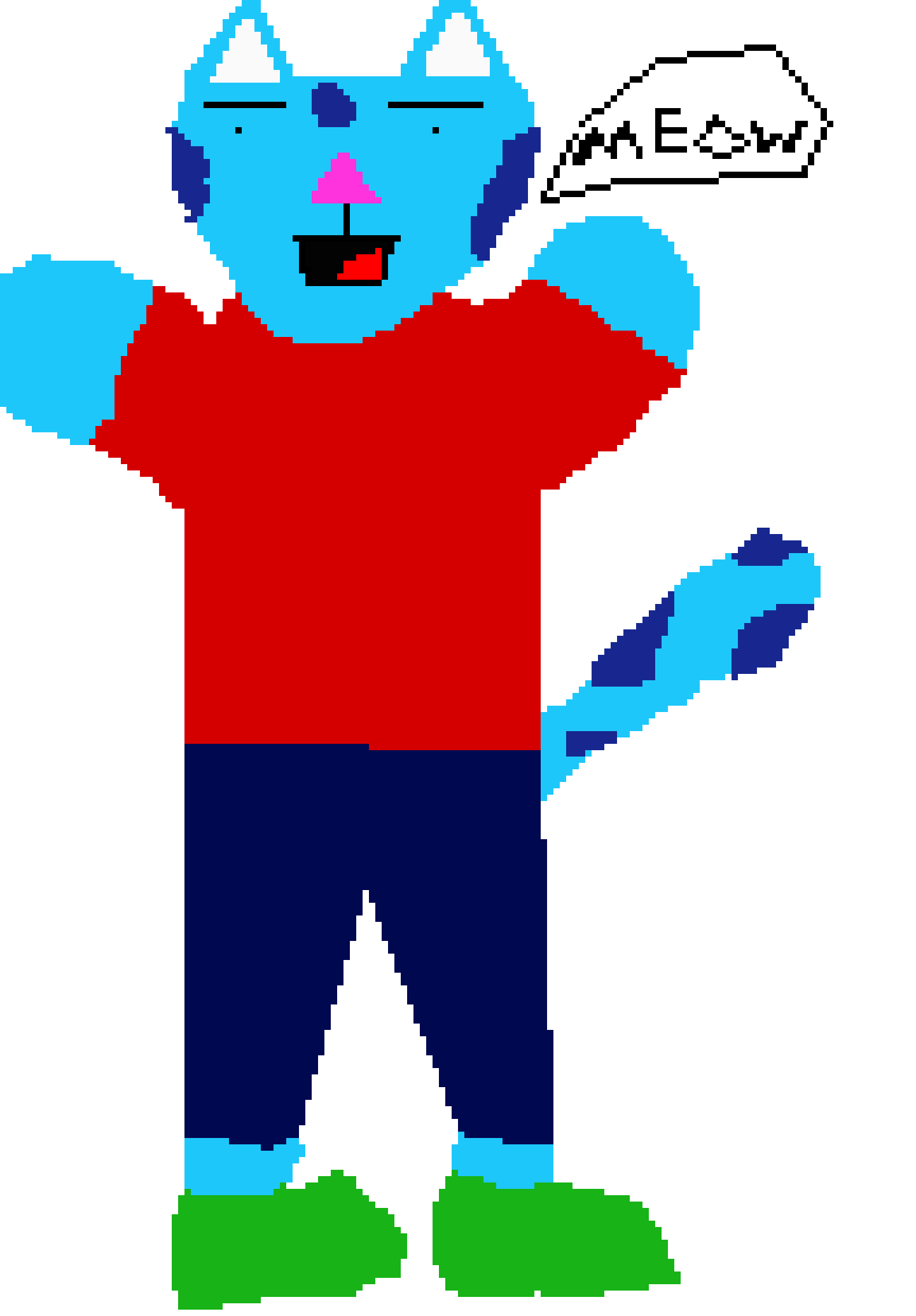 [6ae249] Offbrand Bluey