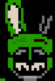 [df4002] [The animatronic was not very happy after realizing what the skeleton was about to do.]