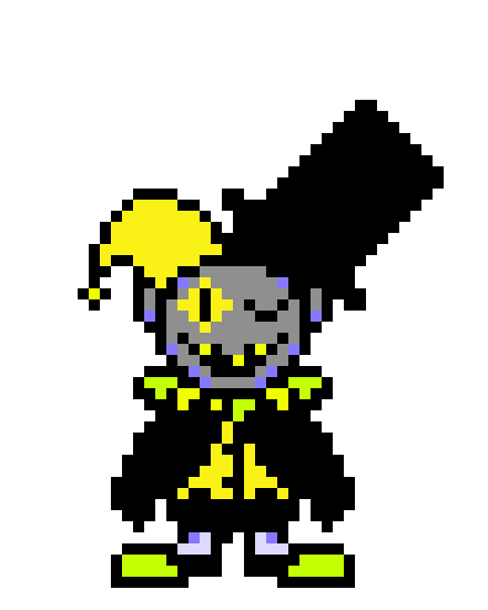 [77c77a] bill cipher jevil boi