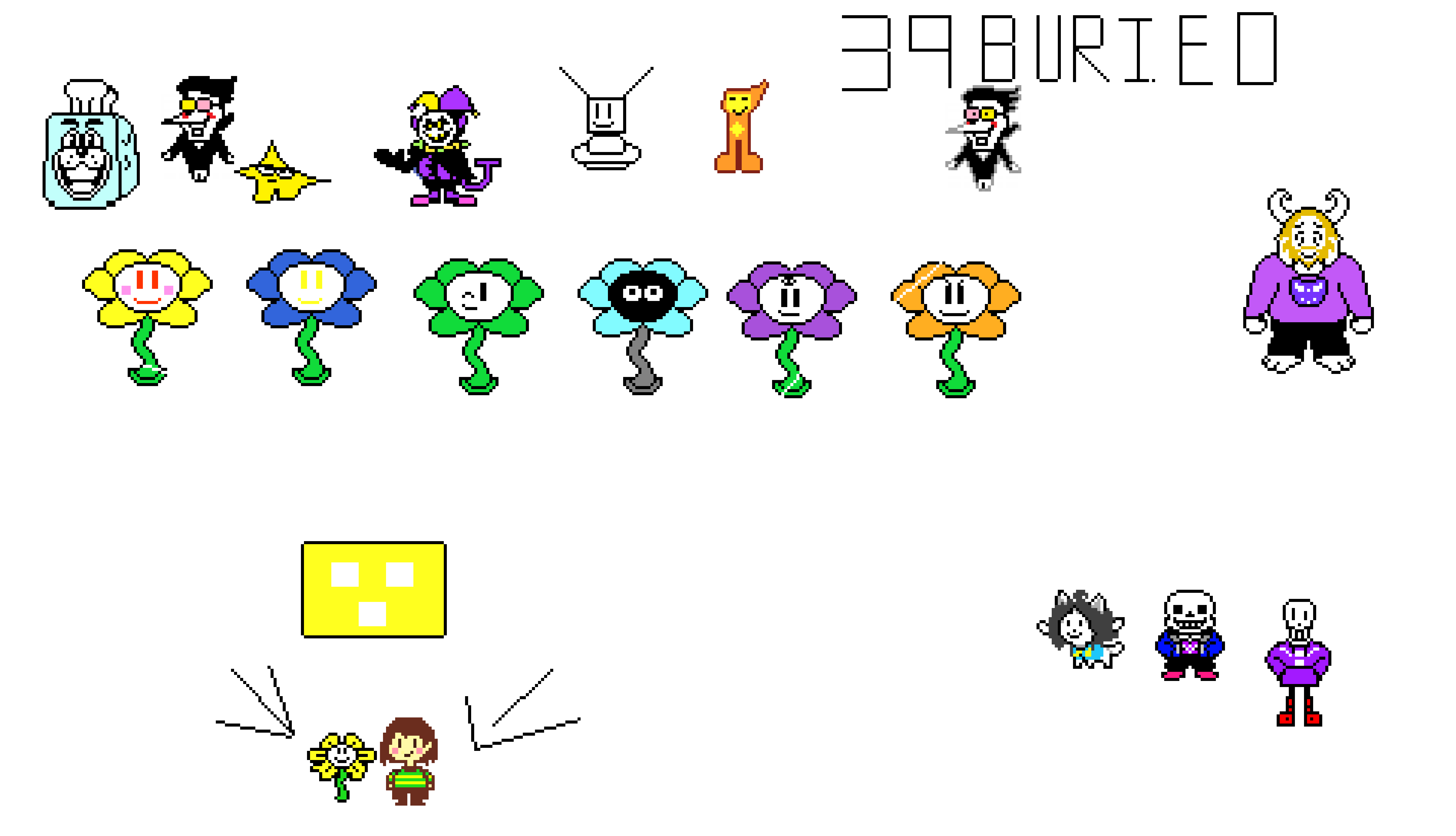 [28990e] Flower Template