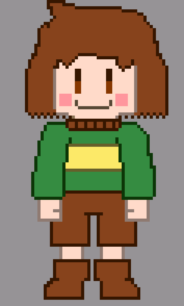 [b9de0d] (save) i decided revamp my my chara sprite. - chara